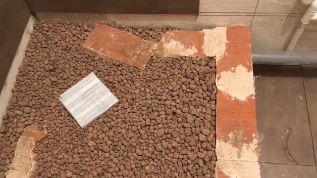Подушка из керамзита, изготовления душевого поддона смотреть онлайн