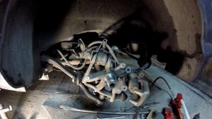 Peugeot 407. Замена ступичного подшипника и подвесного