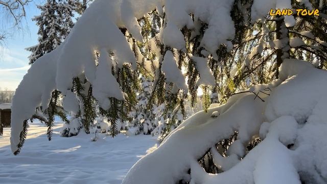 Обучаем корреспондента Лен ТВ 24 управлять снегоходом в гостях у Лэнд Тур.