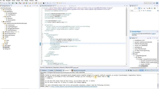 Maven-Part 8: What is pom.xml in Maven || How to update POM file and execute Maven project