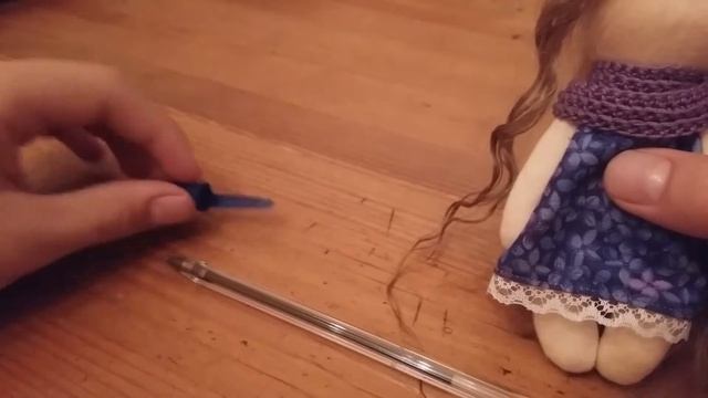 Обзор на куклу ручной работы. смотреть онлайн