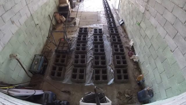 Самодельный станок для изготовления шлакоблоков (работа) смотреть онлайн