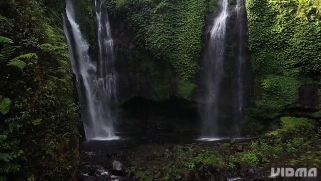 Relax music-sound of nature, rain, Tibetan singing bowls