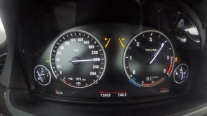 BMW 750d F01xDrive (381hp) 0-250 km/h | Top Speed!