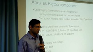 Meetup: Apache Bigtop & Apache Apex (native Hadoop)