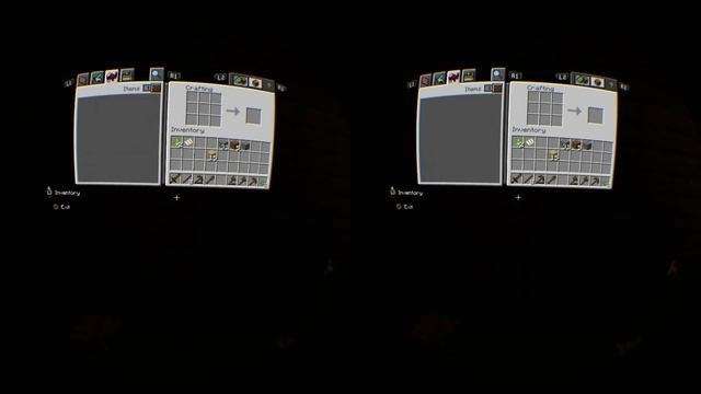 Minecraft [PS VR] - VR SBS 3D Video