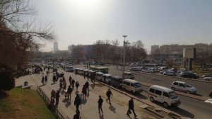 Uzbekistan, Tashkent, view from the Madrassah Kukeldash