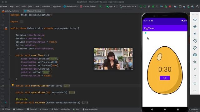 Android App CountDown Timer смотреть онлайн