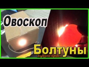 Отбраковка болтунов  Овоскоп за 3 минуты  Деревенская жизнь