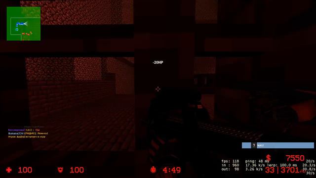 ОГРОМНЫЙ ГАСТ В CS:Source - Zombie Escape смотреть онлайн