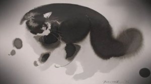 Endre Penovac акварельные кошки