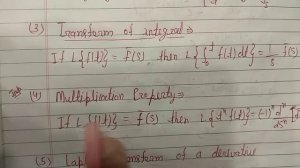 laplace transformation math