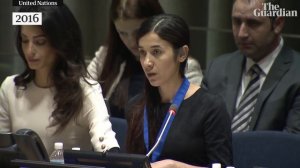 Nobel peace prize joint winner Nadia Murad's powerful 2016 speech to the UN