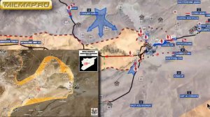 Видео обзор карты боевых действий в Сирии и Ираке от 12.12.2016г.