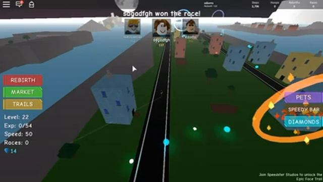 СИМУЛЯТОР СКОРОСТИ В РОБЛОКС #2 Самый быстрый бегун в Roblox! Обновление игры! смотреть онлайн