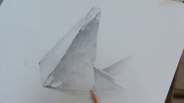 Рисунок пирамиды #академическийрисунок #мастерскаякакошкиной
