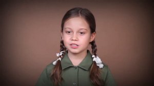 Актерская визитка. Темнова Катя 10лет.(короткая версия визитки)