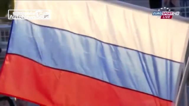 RUSSIAN NATIONAL ANTHEM WTCC lada sport 2014, Русский гимн на WTCC! Победа! смотреть онлайн