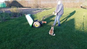 Самоходная садовая тачка стала самосвальной!?Self-propelled Super-car has become a dump truck!