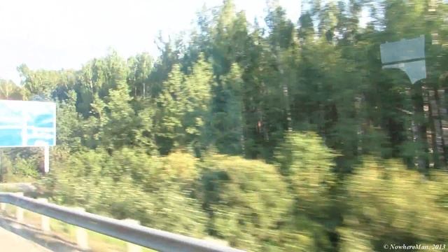 Автобус Ревда - Екатеринбург | ВИД ИЗ ОКНА (20.08.2013) смотреть онлайн