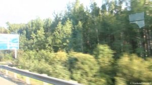 Автобус Ревда - Екатеринбург | ВИД ИЗ ОКНА (20.08.2013)