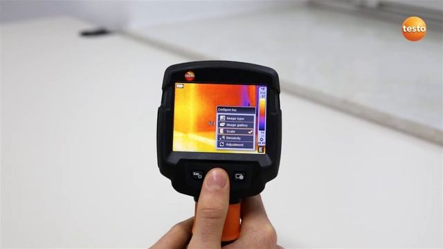 Testo 870 Thermal Imaging Camera - Programming the instrument смотреть онлайн