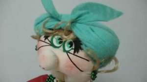 Кукла грелка на чайник