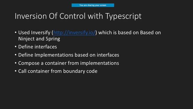 An Introduction to TypeScript and Inversion of Control