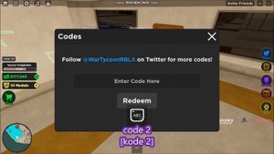 *NEW UPDATE CODES* [PLANES] War Tycoon ROBLOX | ALL CODES | SEPTEMBER 18, 2023