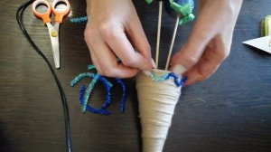 Елочка на ножках своими руками Необычная Елочка своими руками