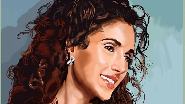 SPEED PAINT MELINA KANAKAREDES by billxan777 смотреть онлайн