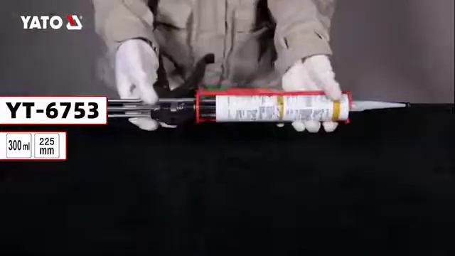 Yato erősített szilikon kinyomók YT-6753 YT-6754 смотреть онлайн