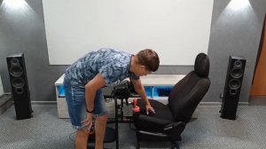 игровое место, кокпит своими руками для гонок, симрейсинг и автосимулятор Pomeo007 Pomeo*007