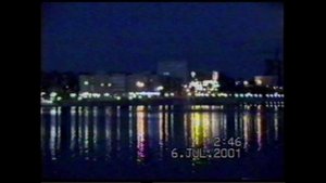Чебоксары. Ночной залив 2001 год