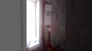 Прокладка электропроводки в полу, ч.2