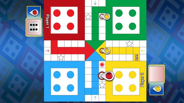 Ludo King game in 2 players Ludo gameplay