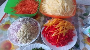 Кабачки по - Корейски - Готовлю Очень Вкусную Закуску на Зиму за 20 мин.