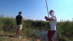 Рыбалка на поплавок в сентябре. Зарыбление другого водоёма. Феодосия.