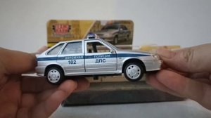 Машина ТЕХНОПАРК Lada-2114 Samara Полиция