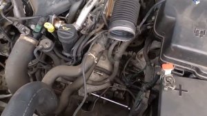 Peugeot 407 2.0 Hdi starter motor removal/replacment