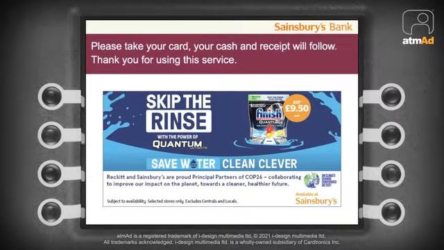 atmAd Reckitt Benckiser Finish Quantum Ultimate смотреть онлайн