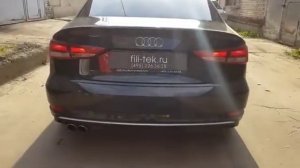 Тюнинг выхлопной системы Audi A3 с мотором 1.4 литра 2016 года