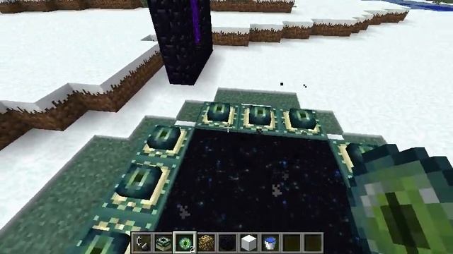Порталы в MineCraft: Край(Эндер), Рай, Ад. смотреть онлайн