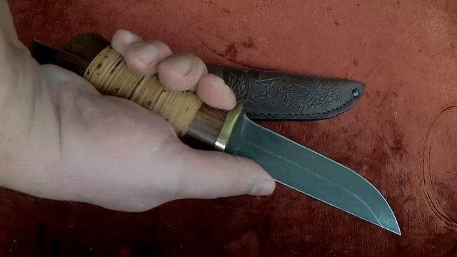 Нож "Лунь-3" (алмазная сталь) вариант 4 https://korenok.ru смотреть онлайн