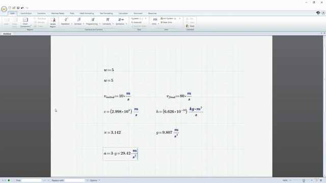 Mathcad Prime - Variables смотреть онлайн