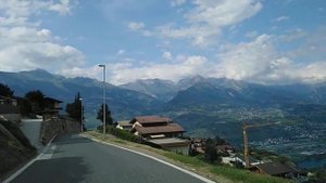 Suisse Switzerland Valais Швейцария Кантон Вале Швейцарские горы догорги Nendaz Mountains Montagnes