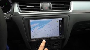 Магнитола LeTrun на Skoda Rapid 2016 года