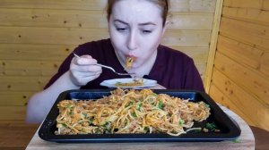 СПАГЕТТИ БОЛОНЬЕЗЕ РЕЦЕПТ МУКБАНГ АСМР | SPAGHETTI BOLOGNESE RECIPE MUKBANG ASMR