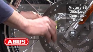 Abus Granit Vicory XPLUS 68 Roll-Up Disc Lock