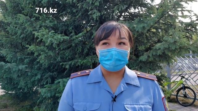 Старший оперуполномоченный УПН ДП Акмолинской области майор полиции Курсанова Разия Талгатовна
